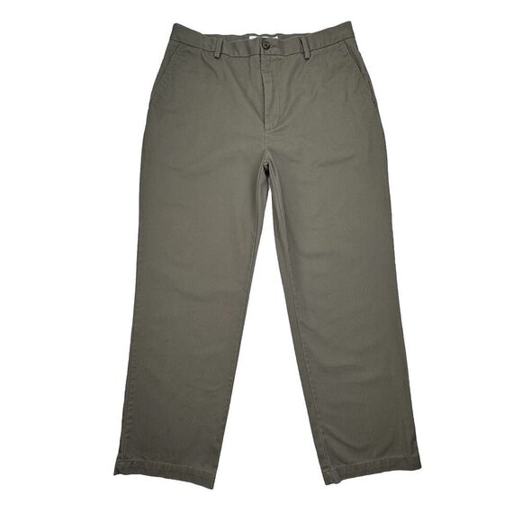 Amazon Essentials Men's Khaki Classic Straight Dress Pants 36 X 30 - Picture 1 of 11